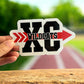 Cross Country Magnet | Personalized