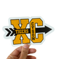 Cross Country Magnet | Personalized