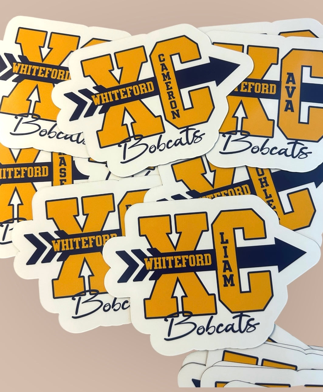Cross Country Magnet | Personalized