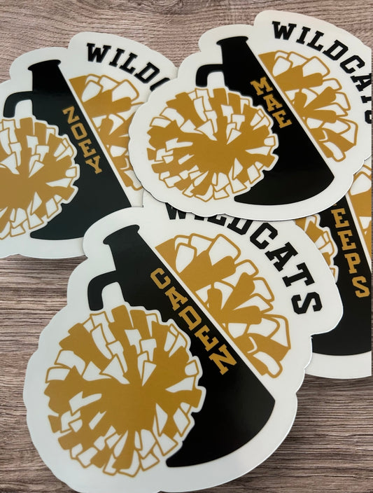 Cheer Sticker | Personalized