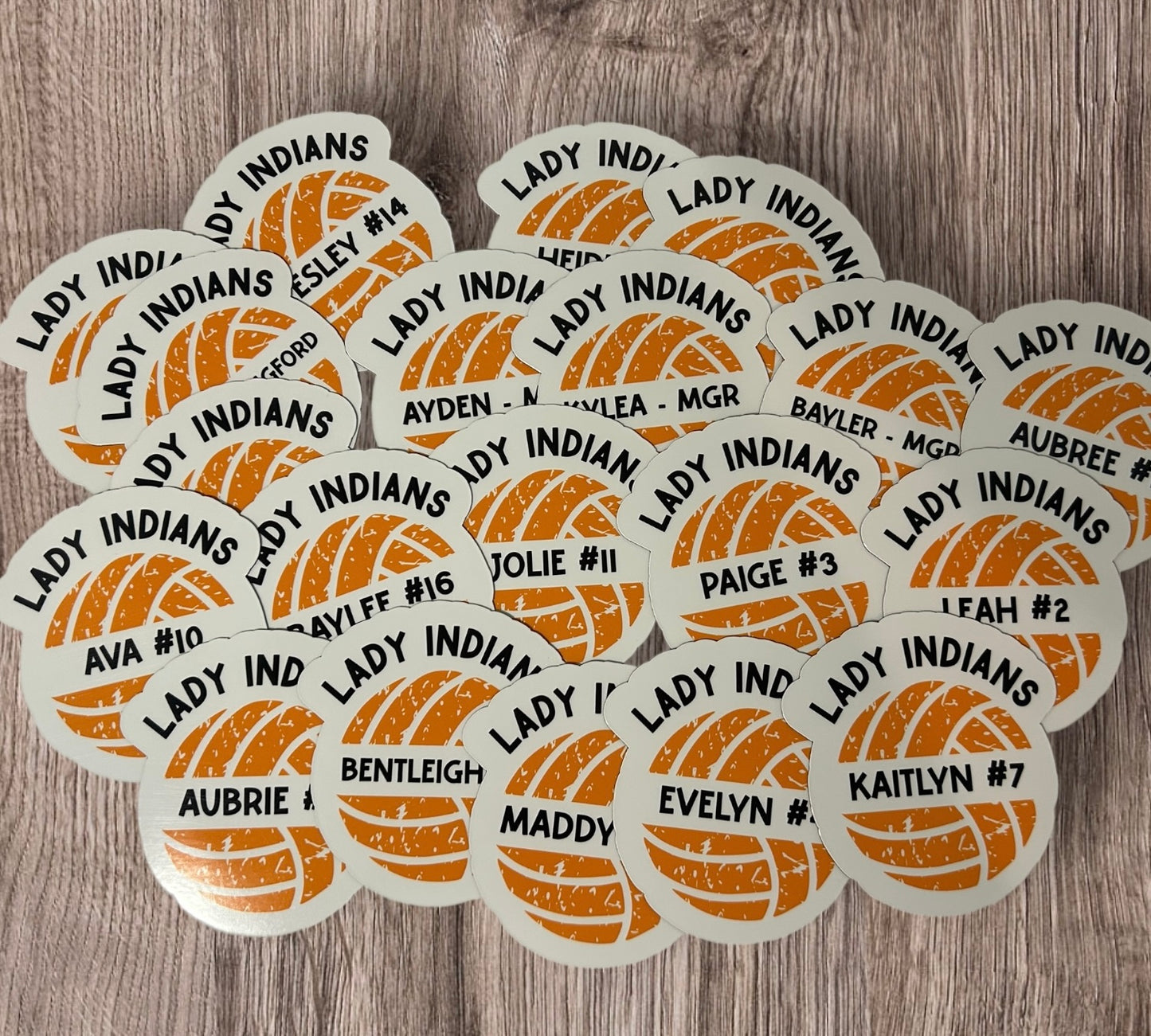 Volleyball Sticker | Personalized