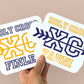 Cross Country Sticker | Personalized
