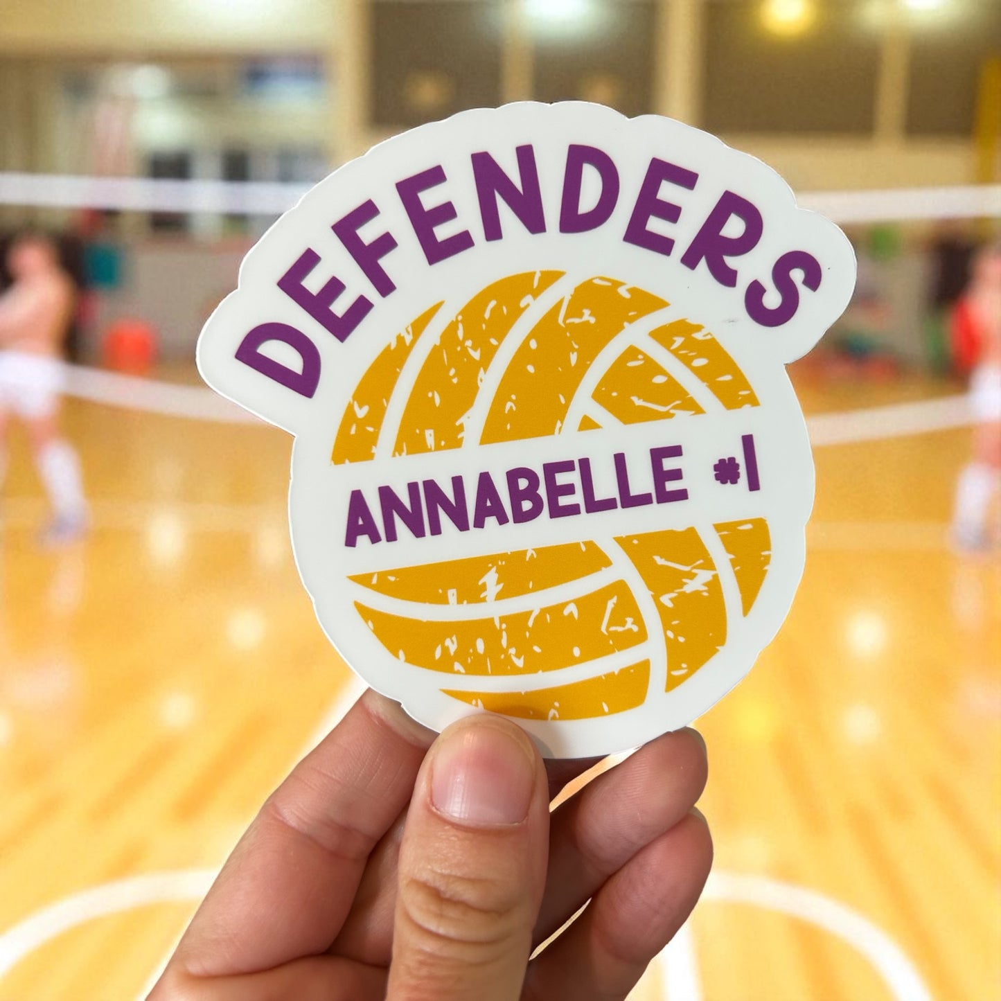 Volleyball Sticker | Personalized