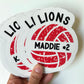 Volleyball Sticker | Personalized