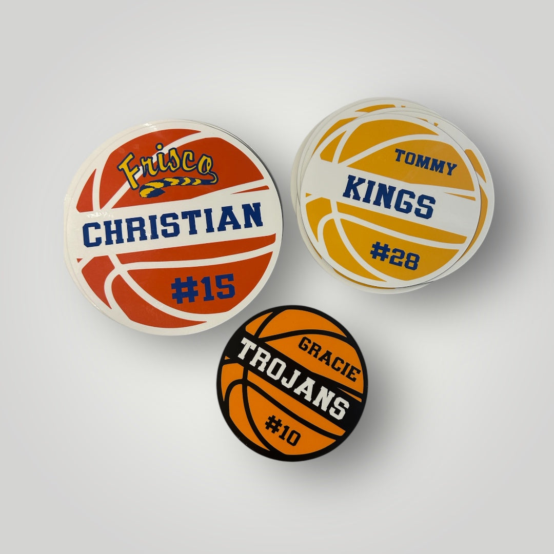 Baketball Sticker | Personalized