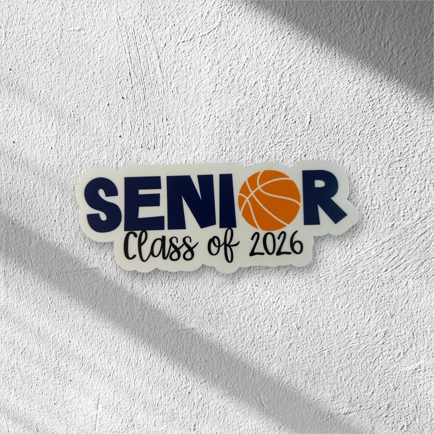Senior Basketball Magnet | Personalized