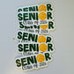 Senior Basketball Magnet | Personalized