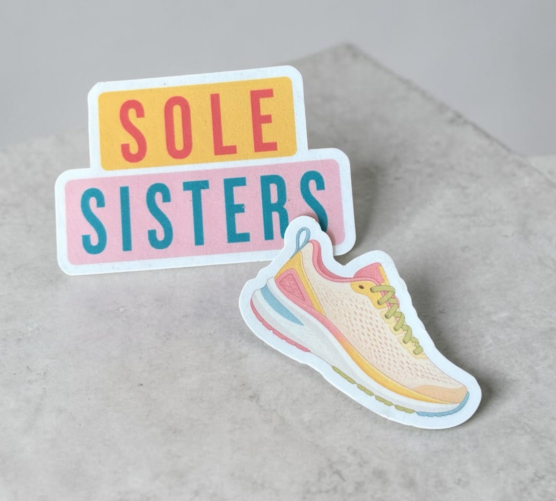 Running Sticker - Run Happy