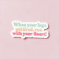 Running Sticker or Magnet