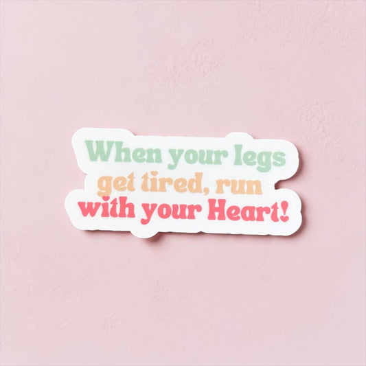 Running Sticker or Magnet