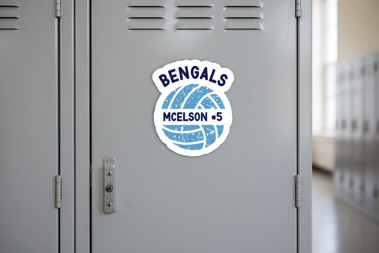 Volleyball Magnet | Personalized