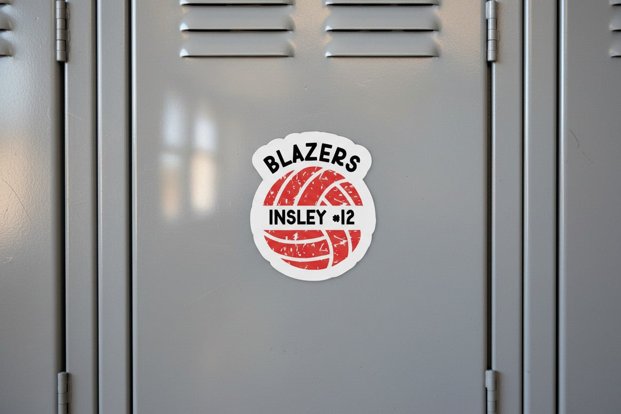 Volleyball Magnet | Personalized