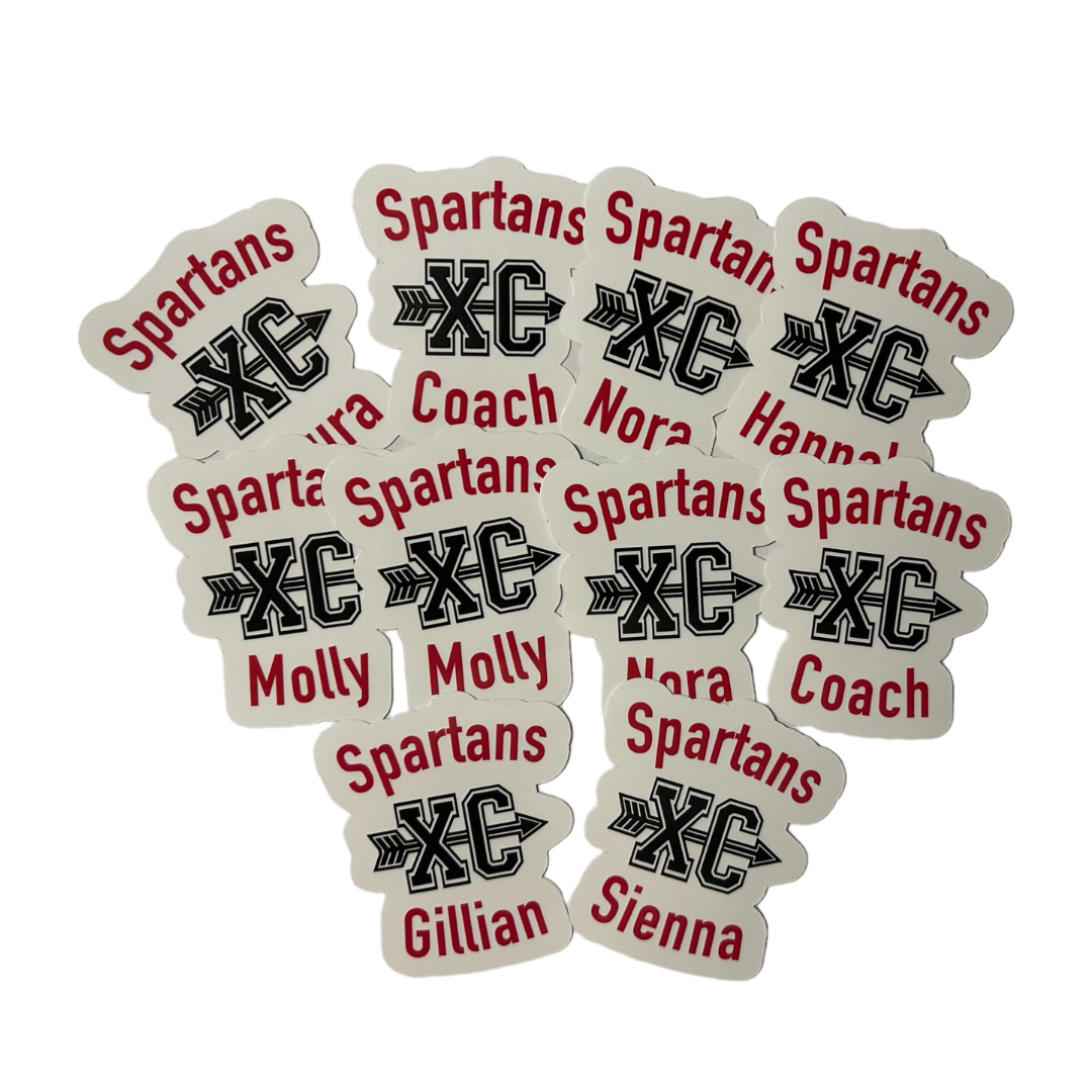 XC Team Sticker Sets