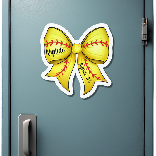 Softball Magnet | Personalized