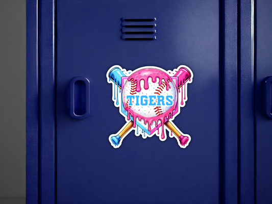 Baseball Drip Magnet | Personalized