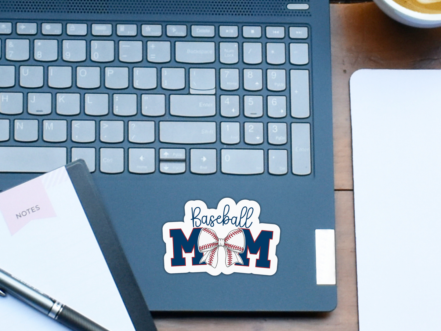 Baseball Mom Sticker or Magnet