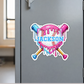 Baseball Drip Magnet | Personalized