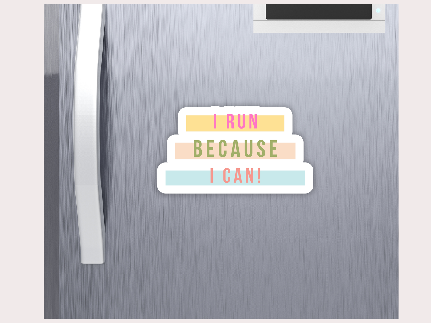 Running Sticker or Magnet