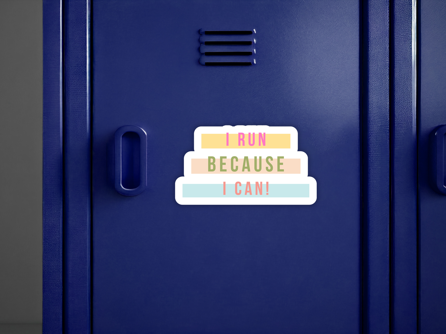 Running Sticker or Magnet