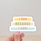 Running Sticker or Magnet