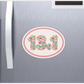 13.1 Running Sticker or Magnet