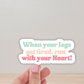 Running Sticker or Magnet