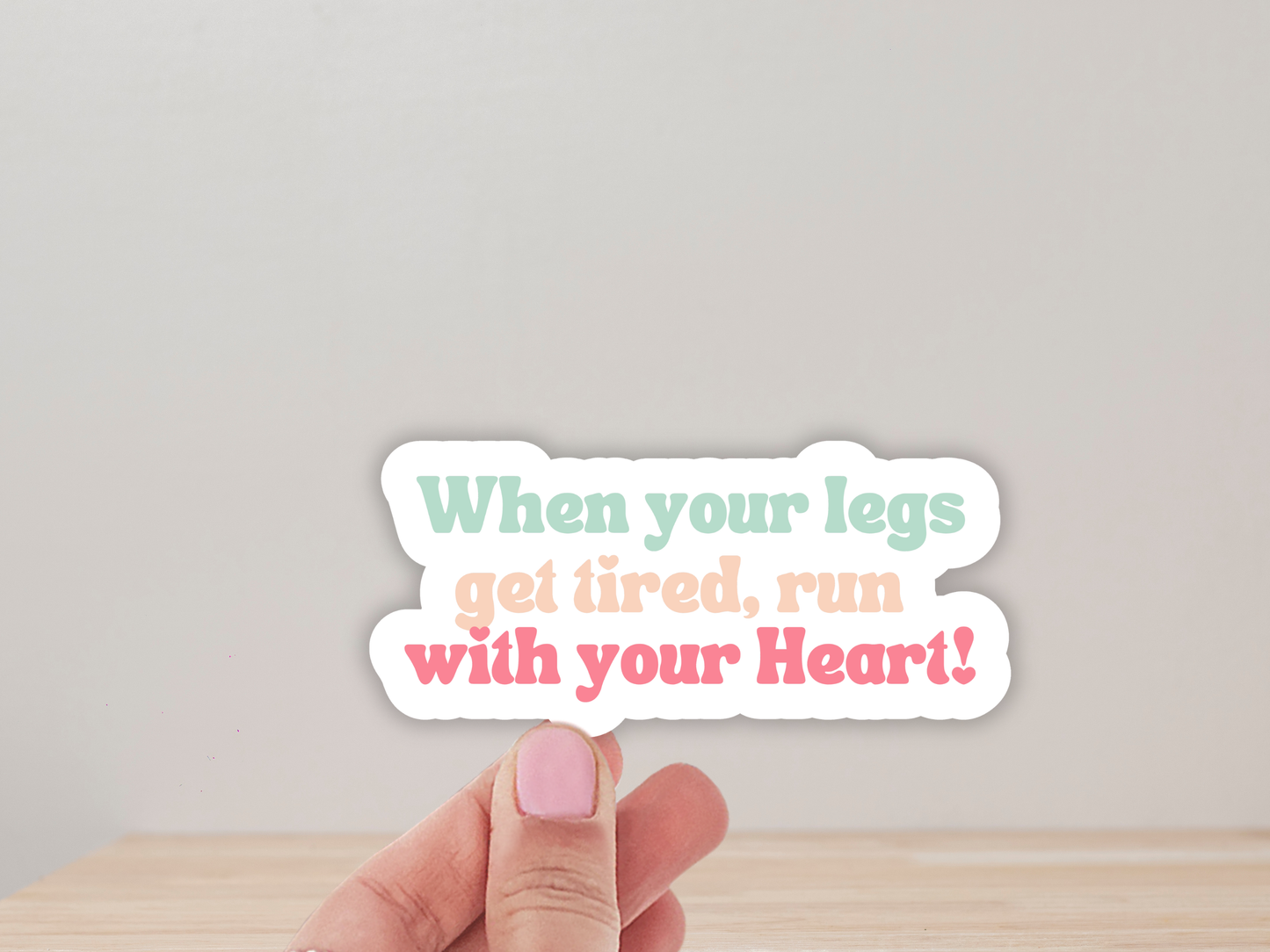 Running Sticker or Magnet