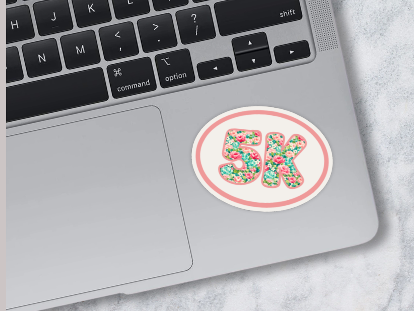 5K Running Sticker or Magnet
