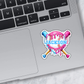 Baseball Drip Sticker | Personalized