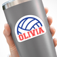 Volleyball Sticker | Personalized