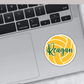 Volleyball Sticker | Personalized