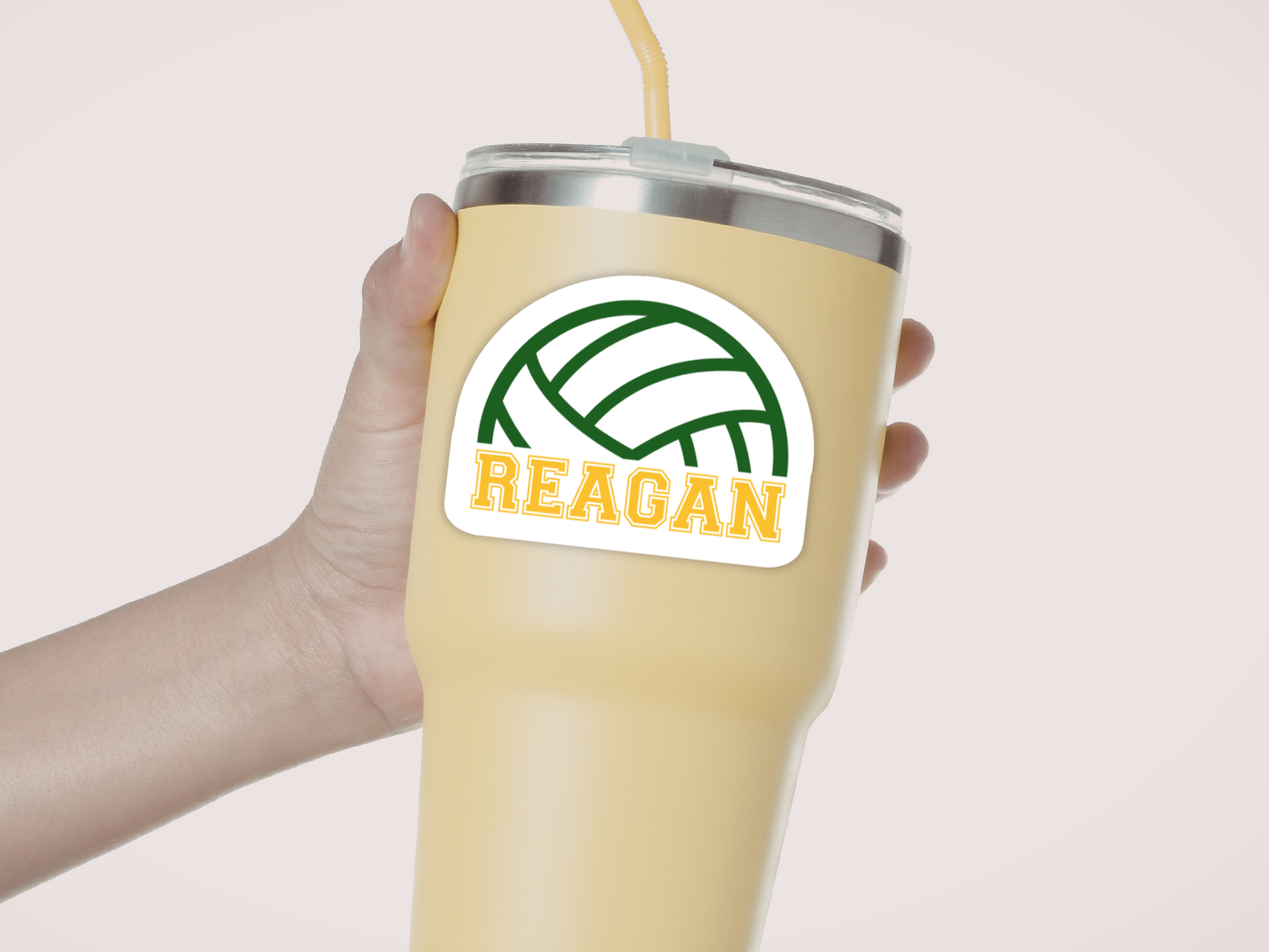 Volleyball Sticker | Personalized