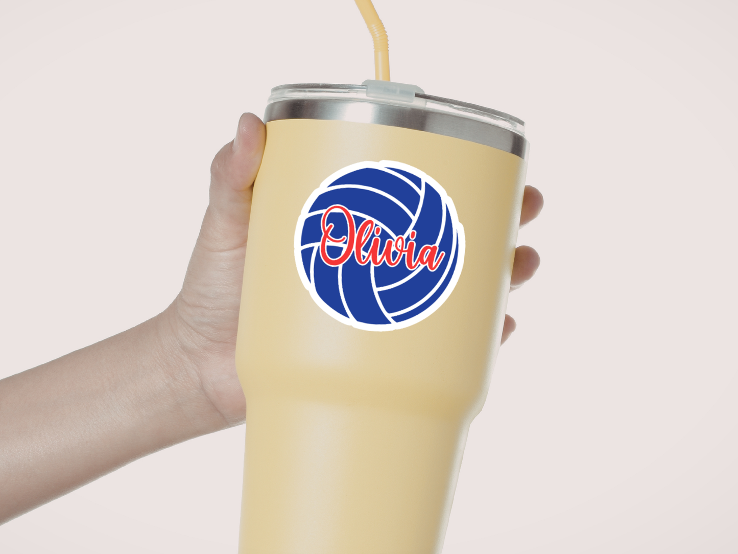 Volleyball Sticker | Personalized