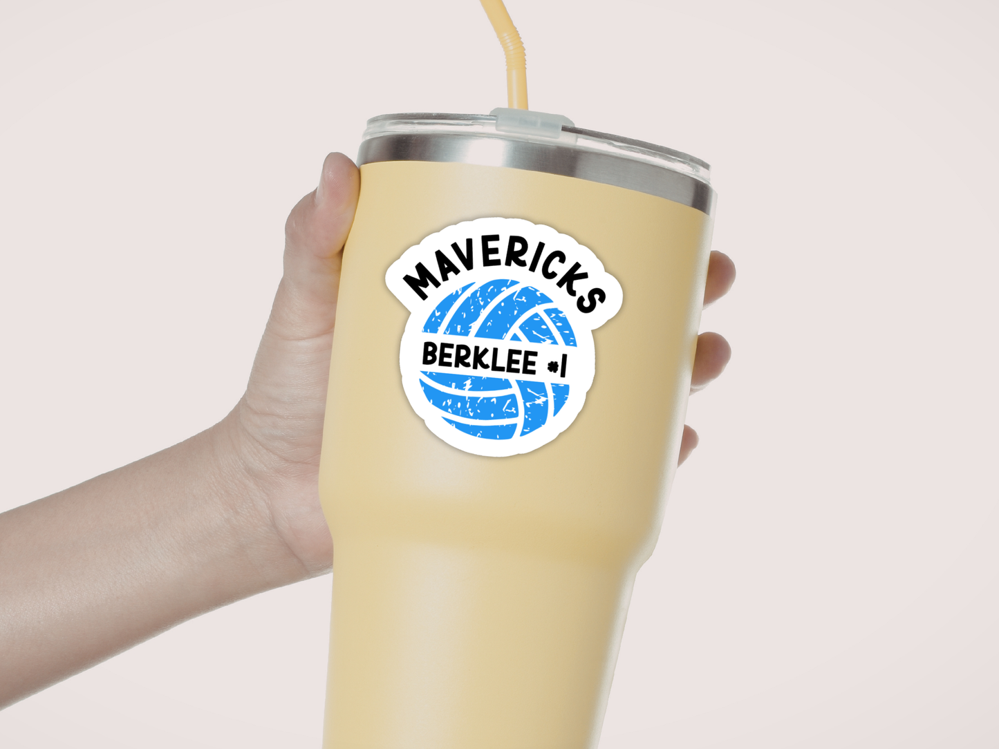 Volleyball Sticker | Personalized