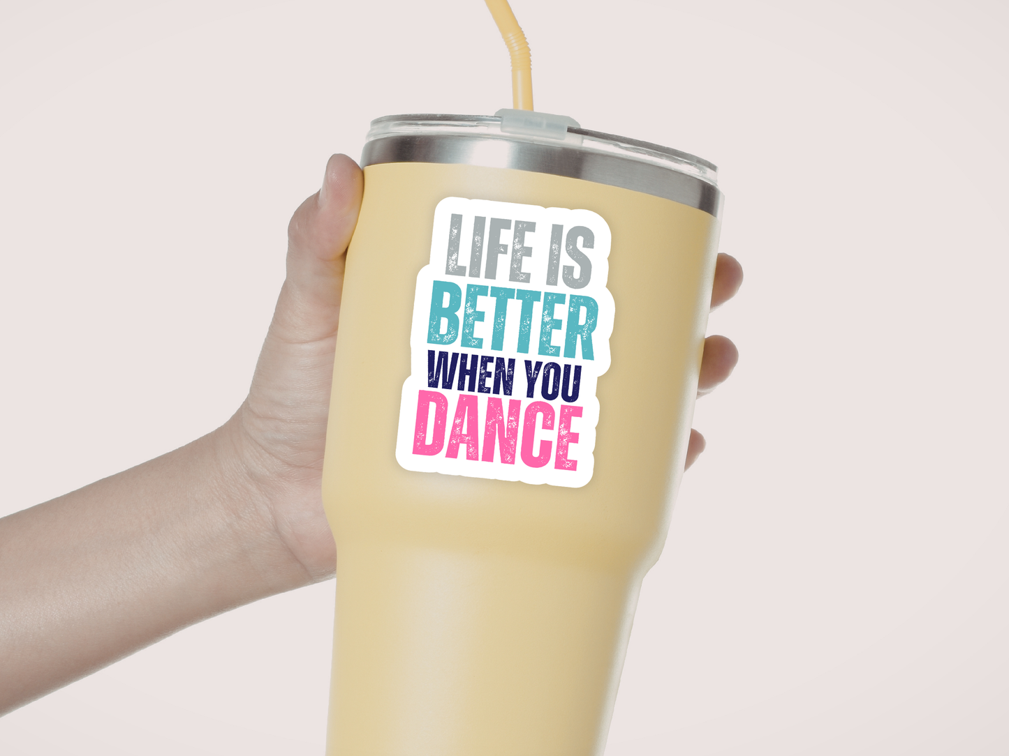 Dance Sticker or Magnet - Life is Better when you Dance