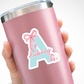 Personalized Dance Letter Magnet or Sticker