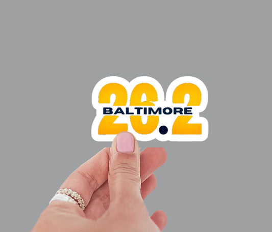 Baltimore 26.2 Sticker