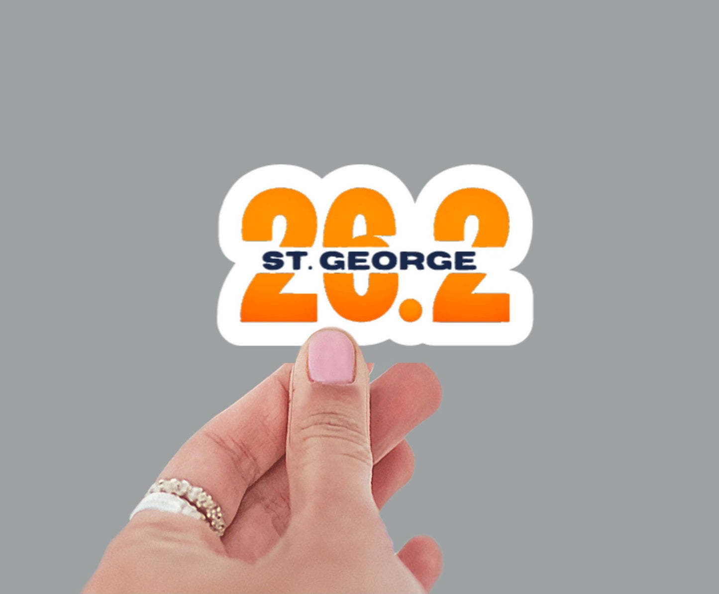 St. George 26.2 Sticker or Magnet