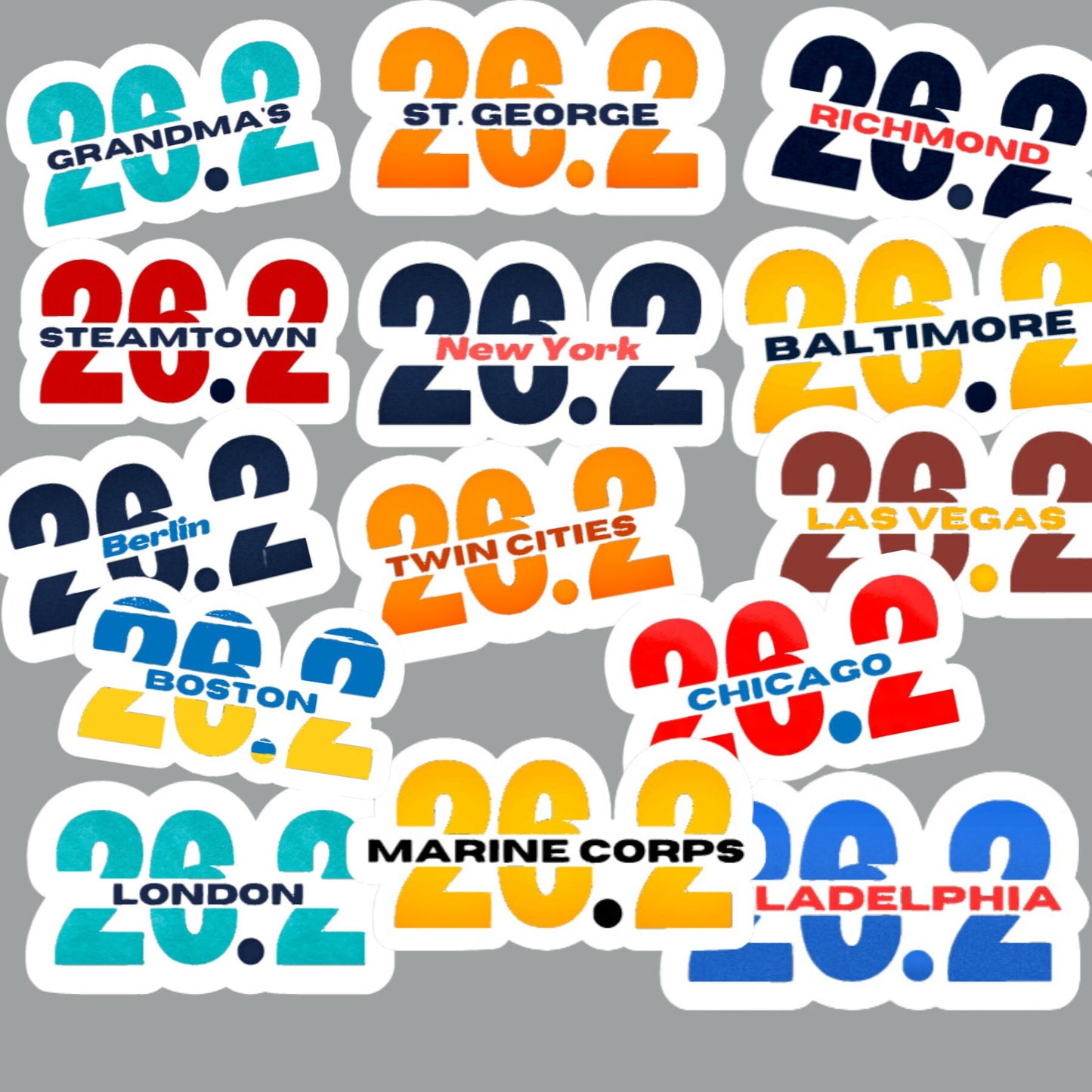 Marine Corps 26.2 Sticker or Magnet