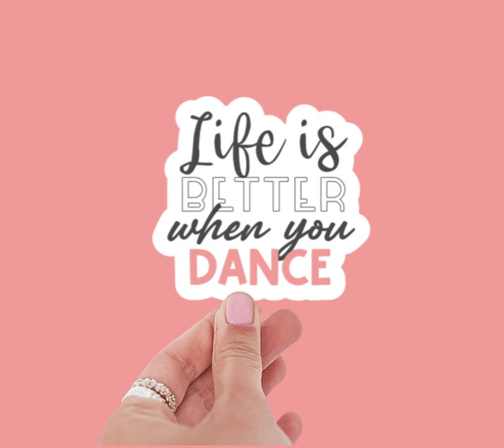 Dance sticker set