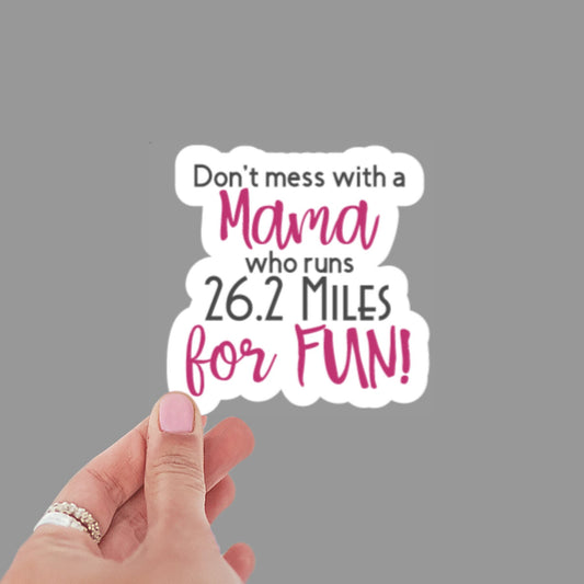 Mother Runner Sticker or Magnet