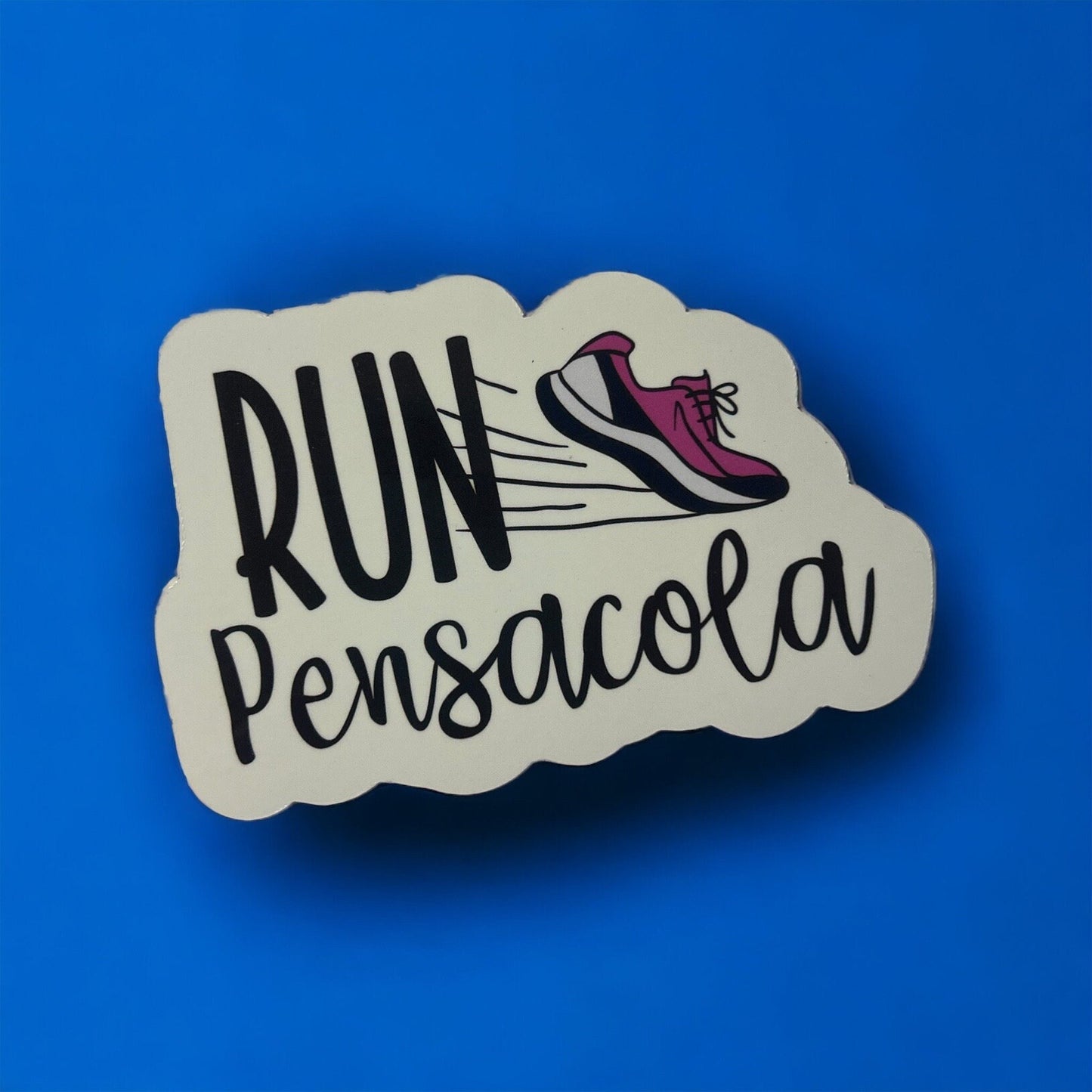 Run Pensacola Sticker or Magnet