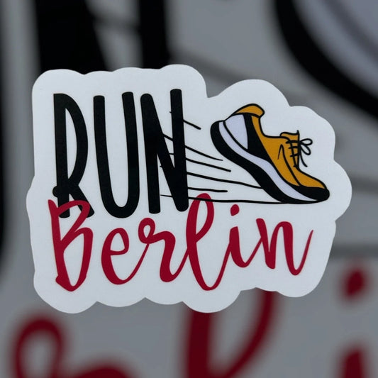 RUN Berlin Sticker or Magnet