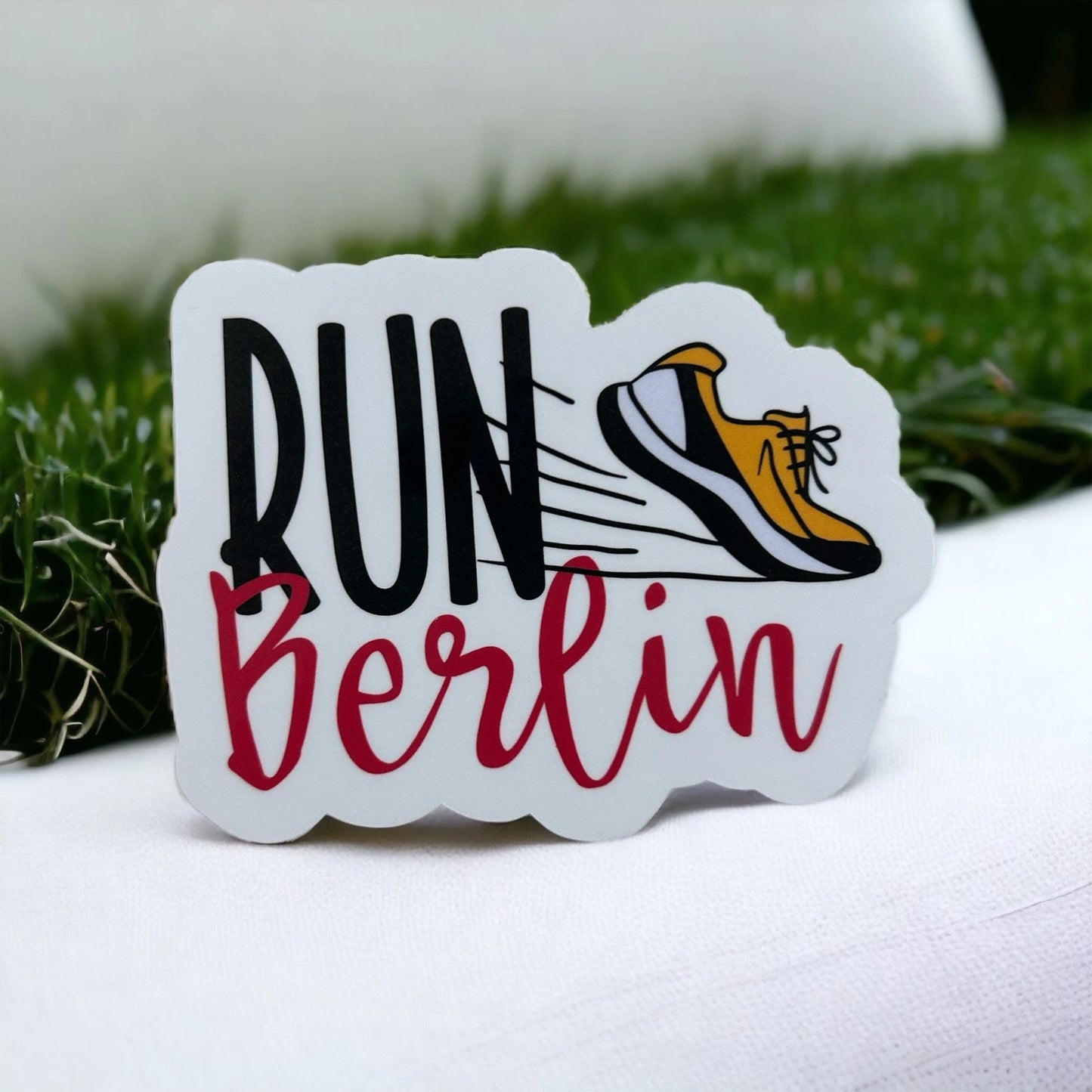 RUN Berlin Sticker or Magnet