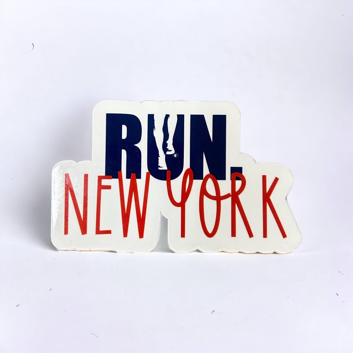 Run New York Sticker or Magnet