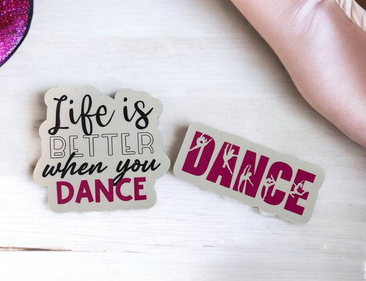 Dance sticker Set of 2