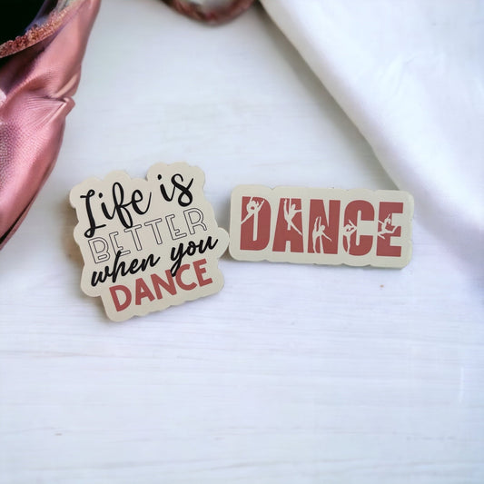 Dance stickers set of 2