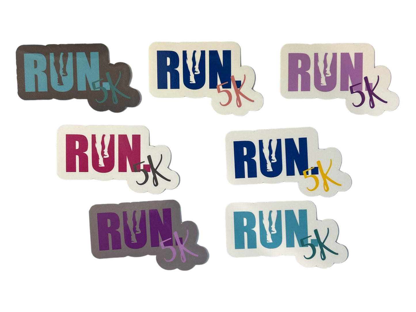 Run 5k Sticker