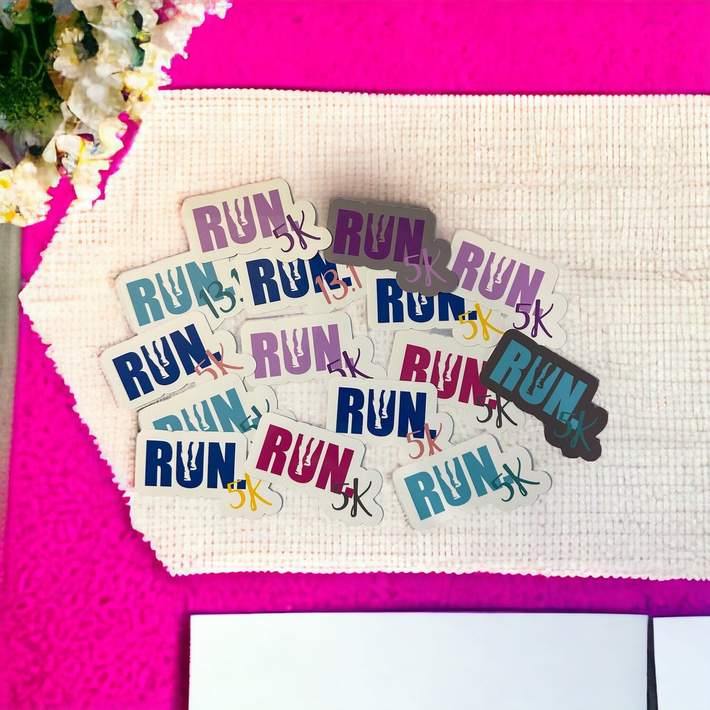 Run 5k Sticker