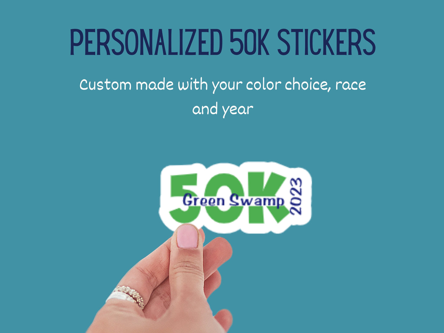 Personalized 50K Stickers